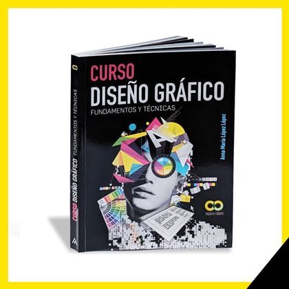 Portada de Curso Diseño Gráfico, Fundamentos y Técnicas