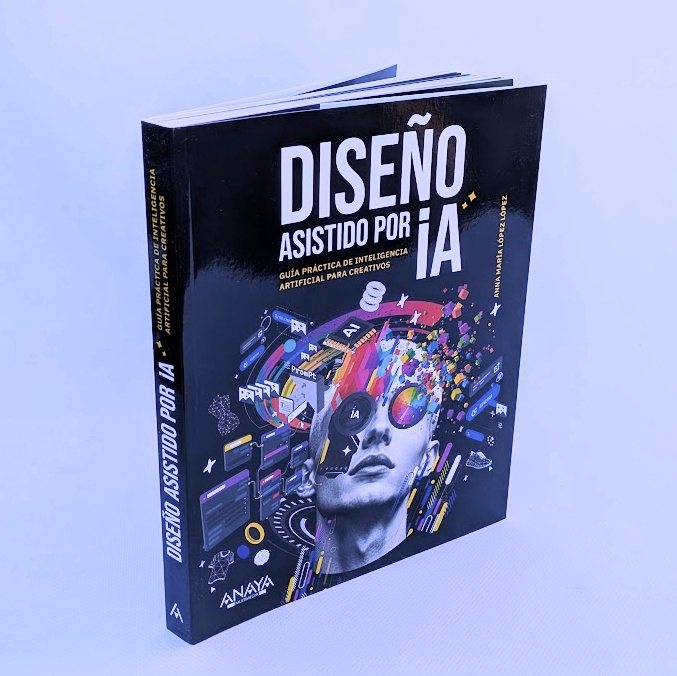 El libro Diseño Asistido por IA impreso